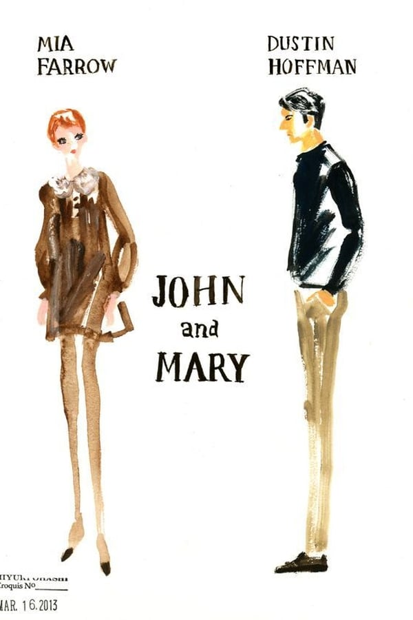 John and mary looked at