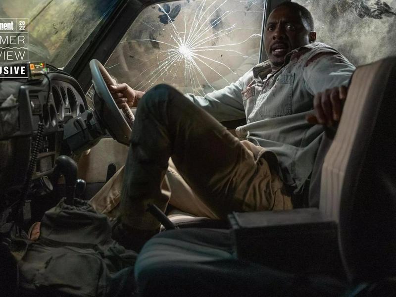 Кадр из фильма Бальтасара Кормакура «Зверь» с Идрисом Эльбой выходящий в прокат 19 августа