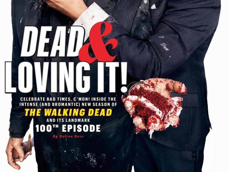 Актеры The Walking Dead празднуют сотый эпизод сериала на обложках нового номера EW