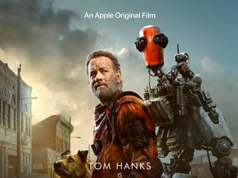 Постер фантастического фильма Мигеля Сапочника «Финч», который выйдет сразу на Apple TV + 5 ноября минуя кинотеатры в конце этого года