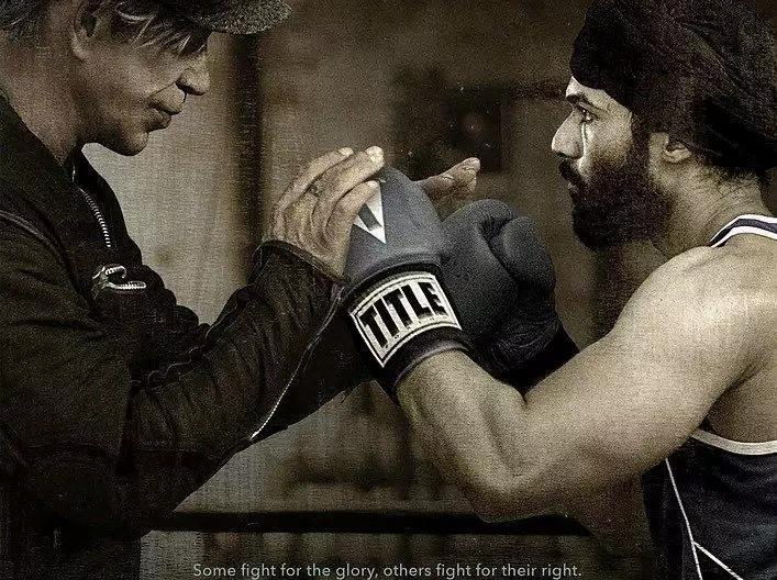 Постер "Тигра" с Микки Рурком про боксера-сикха