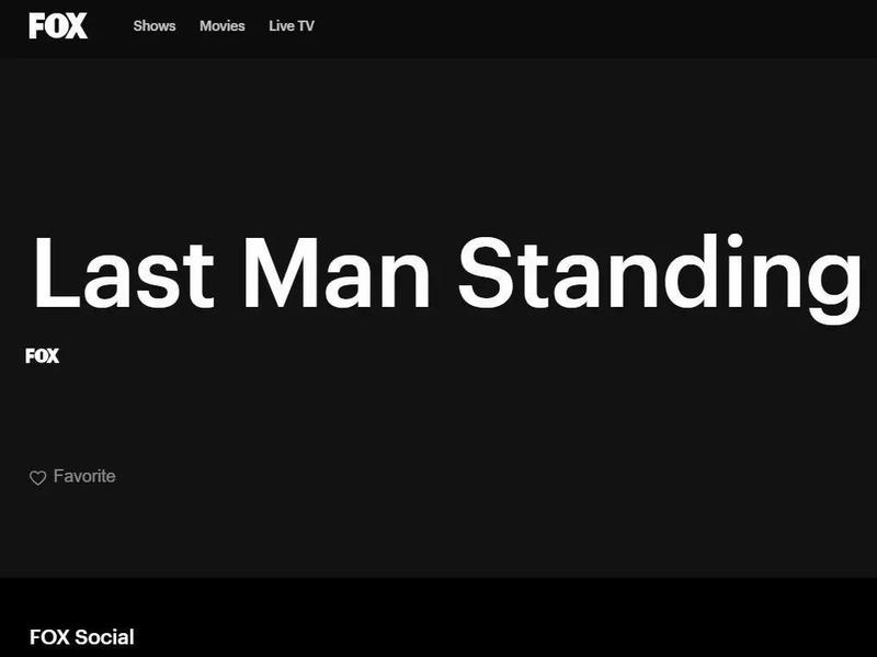 На сайте канала Fox появилась страница сериала «Last Man Standing», который канал АВС закрыл год назад
