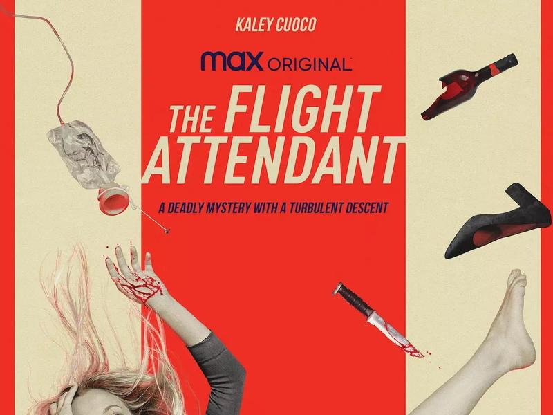 Постер сериала «Flight Attendant» с Кейли Куоко