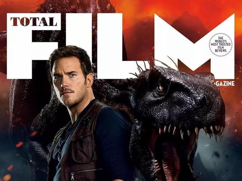Обложка Total Film с героями «Jurassic World: Fallen Kingdom»