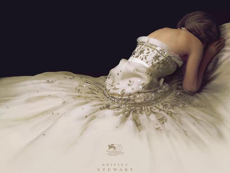 Постер драмы «Спенсер» с Кристен Стюарт в роли принцессы Дианы