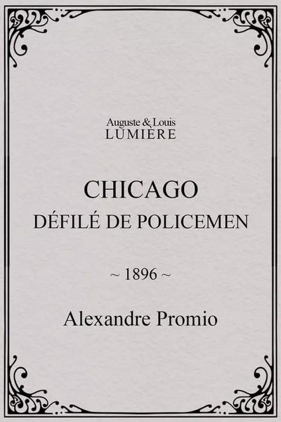 Chicago, défilé de policemen