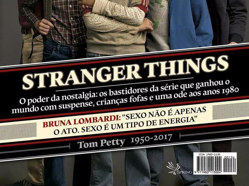 Stranger Things на обложке Rolling Stone Brazil