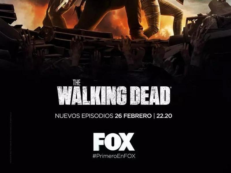 Постер и баннер ко второй половине 8 сезона «The Walking Dead»