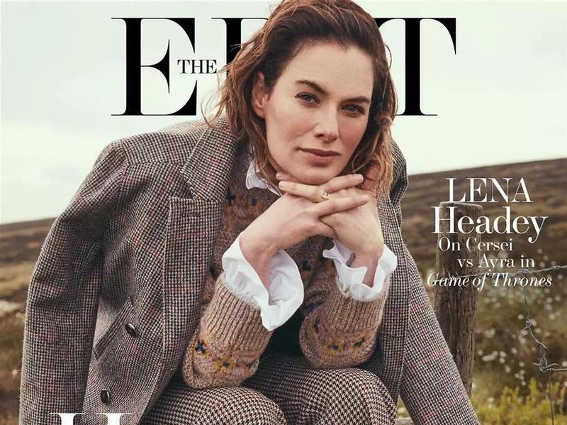 Лена Хиди в журнале The Edit