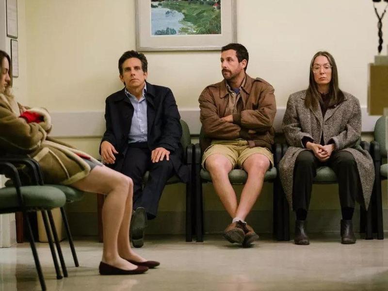 Кадры из семейного драмеди "The Meyerowitz Stories (New And Selected)"