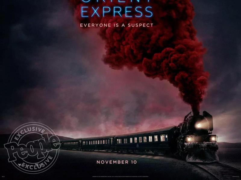 Постер и фото с актерами фильма "Murder on the Orient Express"