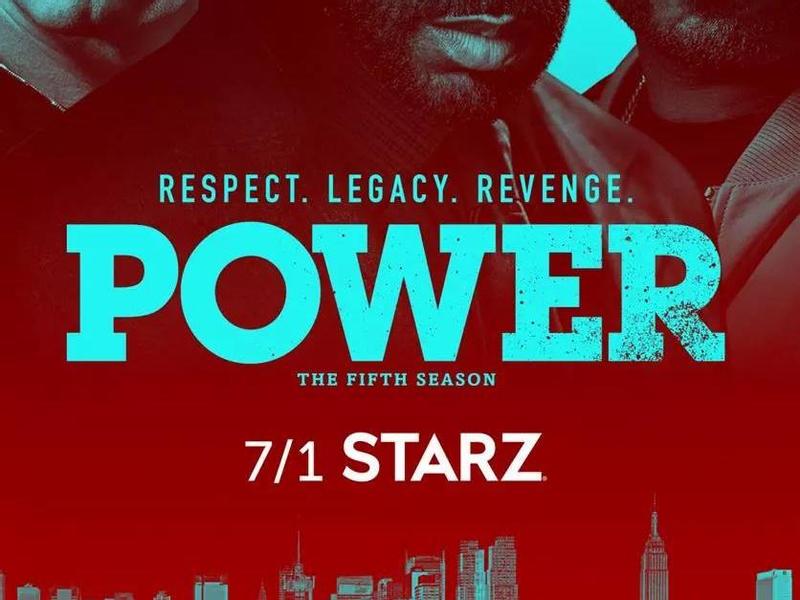 Постер пятого сезона «Power»